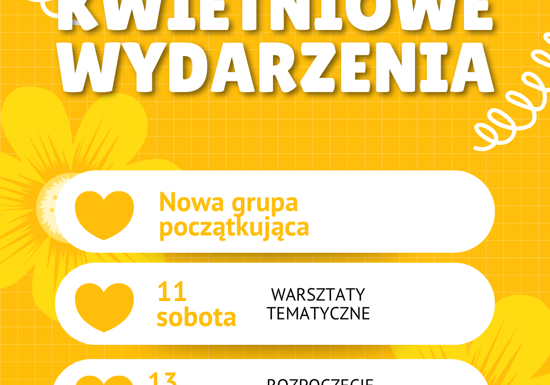 Kwietniowe wydarzenia