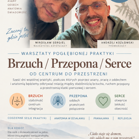 Letnie warsztaty pogłębionej praktyki- lipiec 2027